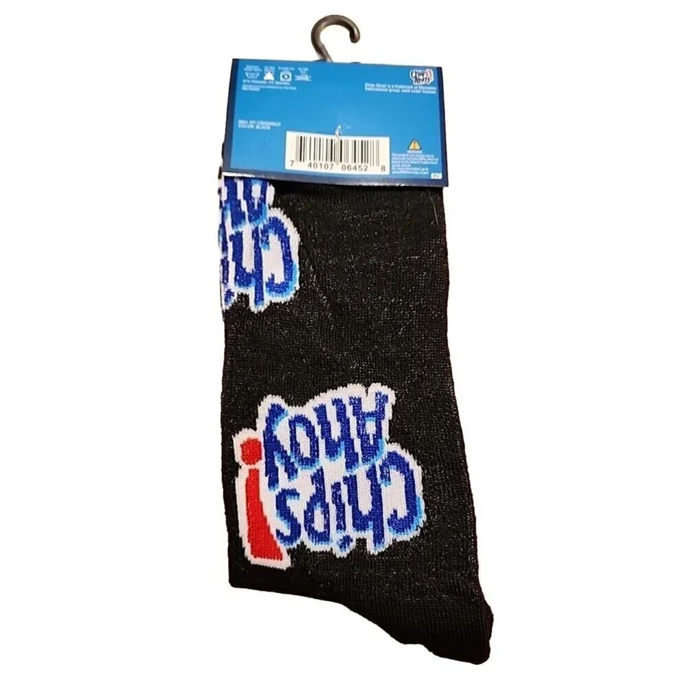 Adult Graphic Advertising Polyester Blend Crew Chips Ahoy Cookies size 6-12